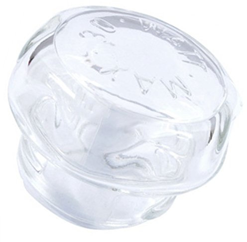 SPARES2GO Glass Lamp Light Bulb Cover for Ignis Oven Cooker