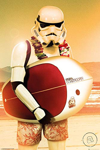 Poster (97r) Original Stormtrooper Surf (61x91,5)