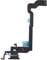 Smartex® Charging Port Flex cable compatible with iPhone X / 10 Black - Dock Connector + flex cable