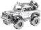 Piececool 3D Puzzle Metall Geländewagen, 3D Metall Puzzle Automodell für 340 Edelstahl, Ganzes Metal, 1:1 Wiederherstellen Sammlung, Geburtstagsgeschenk, Modellbausatz Erwachsene, 157 Teile