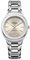 Rotary Damen Quartz Armbanduhr, 32.00mm GehäusegröÃŸe mit champagnerfarben analog Zifferblatt und Silber Metallarmband Armband LB05105/03