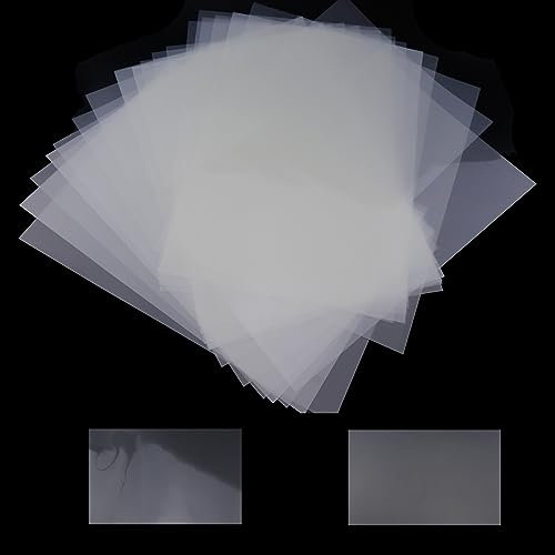 Pufguy 25 Blatt DTF Transferdruckpapier A4 Klar Transferpapier Transferfolie Klar Transfer Wärmetransferpapier für T-Shirts oder Baumwolle Textil