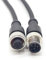 Enchufe de 5 Pines M12 a Hilo Interior a Hilo Exterior Cable de PVC Sensor de Aviación 125v 4a AC/DC Cable Industrial 1 Metro