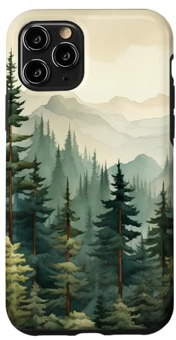 Berge Bäume Landschaft Natur Hülle für iPhone 11 Pro
