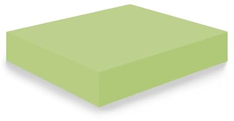 HOGAR24 ES - Plancha de Espuma Poliuretano Multiusos - Medida: 50 x 50 x 1 cm de Grosor - Dureza Firme - Densidad 30 KG/m3