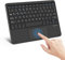 SOPPY Tastiera Bluetooth Portatile con Touchpad, Mini Tastiera Ricaricabile per iPad 9.7/iPad 10.2/iPad Air/Pro/Samsung Tab/Lenovo Tab/iOS/Android/Windows, Layout Italiano (Nero)