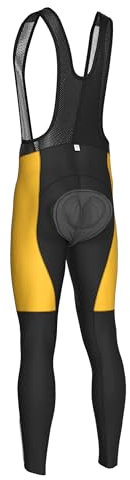 INBIKE Salopette Ciclismo Uomo Imbottite 3D Pantaloni con Bretelle da Bici da Strada Salopette mtb Asciugatura Rapida Salopette Ciclismo Lunghe Traspirante