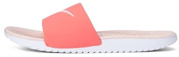 NIKE Unisex Kid's Kawa Slides für Ältere Kinder, Magic Ember Echo Pink White, 1.5 UK