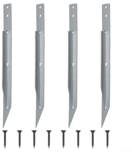 4Pcs Ground Swing Set Anchors Anchor Outdoor Swing, For Garden Secure ground anchor swing set anchors