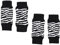 Beinstulpen für Hunde, Beinstulpen, Beinstulpen, Beinbandagen, 4 Stück, Schwarz, Größe M