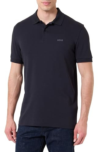 Boss Polo pour Homme, Bleu foncé 402, M