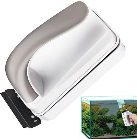 Generisch Aquarium Magnet Glass Cleaner Pinsel-Anti-Kratzer-Schrubbenbürste mit doppelseitigem Design | Aquarium Magnet Cleaner Tool für Zuhause, Büro, Schule, Apartment- und Ziergeschäft Wartung