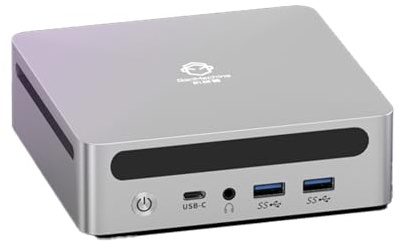 Desktop Mini Computer Business Home Office,Ryzen7 7735HS up to 4.8GHz,Mini PC Radeon 680M 2200MHz Support 4K Quad Display/WiFi 6/BT5.2/2.5G LAN/HDMI+DP/USB4,16G RAM DDR5 1TB SSD