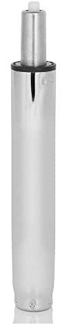 hjh OFFICE 723-07 Gasdruckfeder für Arbeitsstühle und Barhocker XXL 520-720 mm Chrom Gasfeder mit Tiefenfederung