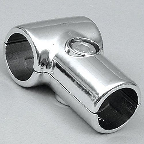 T-Verbinder für Ø25mm Rundrohr - 3-weg chrom - schwere Ausführung