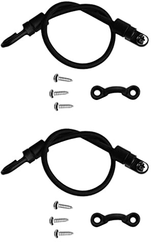 Sharplace (2 Set Packung) auf Boot Deck zu befestigen Angelruten Halter Bootruten Halter Bänder Set