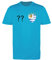 Comedy Shirts - Uruguay Trikot - Wappen: Klein - Wunsch - Herren Trikot - Hellblau/Schwarz Gr. M