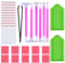 NouveLife 29 Pièces Diamond Painting Accessoires, Diamond Painting Stylo, Outils de Peinture Diamant, avec Point Stylo Rapide, Plateau, Colle, Pince, Pochette, pour Diamant Painting DIY Artisanat