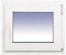 Ventanastock PVC 600x500 Practicable Oscilobatiente Derecha 1 hoja con vidrio Carglass (Climalit Mate)