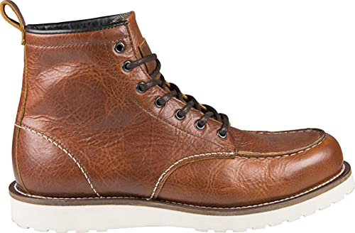 John Doe Rambler XTM Motorrad Lederstiefel Atmungsaktiv Protection Braun Gr. 46