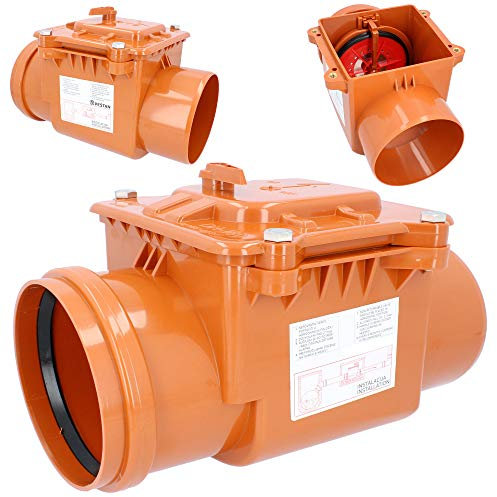 Valvola di non ritorno Ø DN 50-315, valvola di ritegno per tubo di scarico