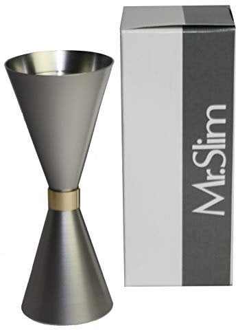 Mr Slim Jigger Cocktail-Messbecher, matt, 30 – 45 ml, hergestellt in Japan (7 Farben und 3 Größen verfügbar)