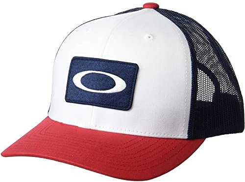 Oakley Damen O-original Trucker Hat Hut, Weiß/Rot/Marineblau, Einheitsgröße