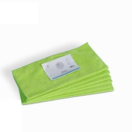 BLANCO PLATA Bayeta Microfibra Multisuperficies Color Verde 6 Unidades 40x30cm
