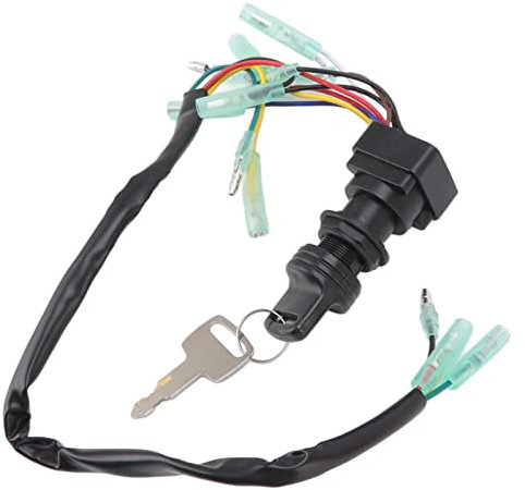 Zündschalter mit 2 Schlüsseln, Ersatz für Zündschalterschlüssel für PARSUN 703-82510-43 Außenbordmotor