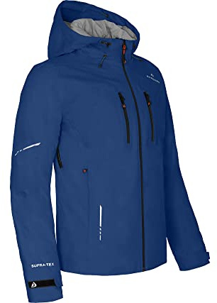 Bergson SKIEN Thermo | Herren Regenjacke - Leicht wattierte Herren Thermo-Regenjacke, Normal-/Langgrößen, 100% recycelter Oberstoff & Supra-Tex 20.000 Extreme Membran, 100% wasserdicht (20.000 mm was