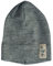 Lilano, Kinder/Baby Beanie Mütze, 70% Wolle (kbT), 30% Seide, 210 g/m² (Grau, 86-92)