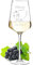 Weinglas 560 ml mit Wunschgravur - Motiv Herz mit kleine Herzen - personalisiert - Kristallglas Weißweinglas, Rotwein - Jahrestag, Hochzeit - Drink, Wine, Glass