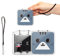 DLseego Game Card Aufbewahrungsbox für Switch Game Card,Transparente interne Vision für Spielkarten mit 12 Spielefächern und 2 SD-Kartenfächern,Mit Handschlaufe-Katzenkopf