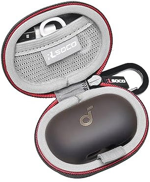 Case for Anker Soundcore Space A40 Wireless Earbuds by RLSOCO - Black (Case Only)