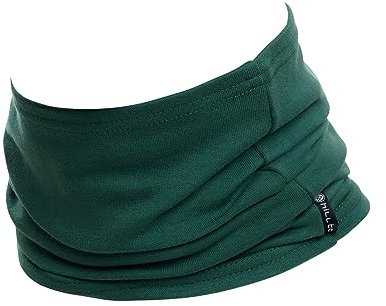 Hilltop Motorrad Halstuch, Multifunktionstuch, Schlauchtuch, Bandana, Schal - Baumwolle, für Damen und Herren, Farbe/Design:Grün