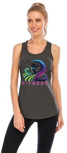 Zumba Shirts für Damen, ärmellos, Fitness, Workout, Fitnessstudio, athletische Oberteile, Tank-Sport-Shirts für Tanzen, Schwarz 0, XX-Large