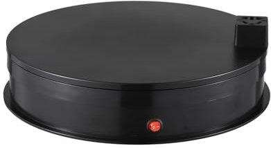 Andoer 30cm Motorized Rotating Display Stand Rotating Turntable 60kg/132lbs Load Capacity 360°Rotatable Display Turntable with LED Light for Photography Products Display Live Video Show