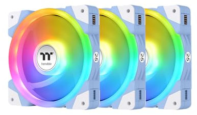 Thermaltake SWAFAN EX12 ARGB Lüfter | 25 Jahre Hydrangea Limited Edition | 3er Pack
