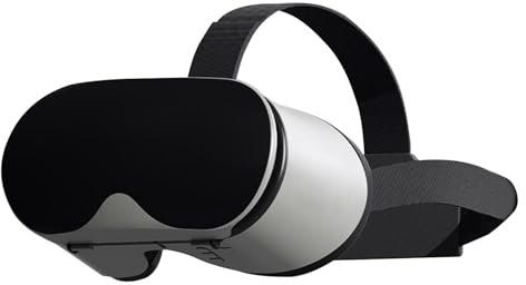 Vr Headset, Portable Vr Glasses, Small Glasses Headset | Wearable Vr Set With Adjustable Cell Phone Virtual Reality Headsets for Watching Vr Content and Games, Compact and Lightweight Vr Headset