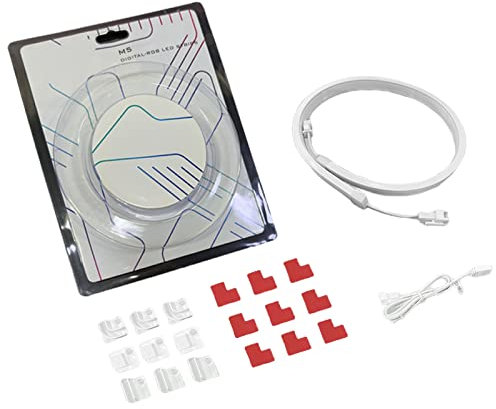 amangul LED Strip LED Strip für PC 5V ARGB Motherboard LED Streifen Dekoration Glatte Lichtleiste Mehrfachmontage