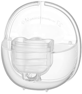 LUOFENG Breast Pump Valve,Silicone Diaphragm Membrane Duckbill Valves 24mm/27mm Flange Horn Wearable Electric Breast Pump Accessories for S18/S21