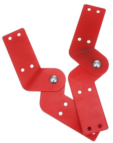 AUTSUPPL 2pcs Telescopic Ladder Hinges for Household and Engineering Ladders Adjustable Aluminum Alloy Parts Suitable for Attic and Step Easy Installation