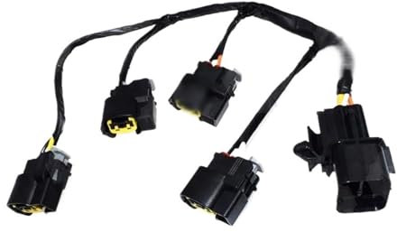 Zündungen Zündeinheit Zündspule 4 STÜCKE Zündspule Zündkerze 273012B010 27301-2B010 Für Hyundai I30 I20 IX20 18846-10060(Coil Wire Wiring)