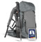 LANGENBERG Peak Wanderrucksack Herren und Damen - Tagesrucksack und Trekkingrucksack mit hohem Komfort und atmungsaktivem Mesh - 40L Premium Rucksack wandern - Outdoor Rucksack Grau