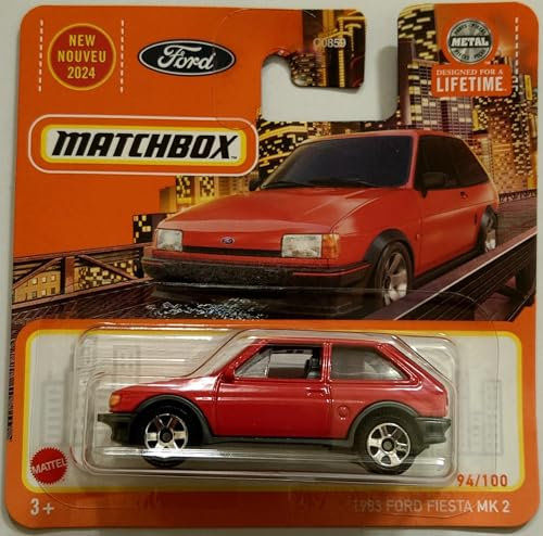 Matchbox 2024-1983 Ford Fiesta MK 2 [Red] rot 94/100