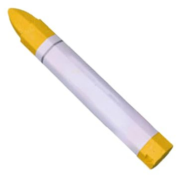 3er Set Reifenstift - Reifenfarbe Stift - Lackstift für Reifen - Lackstift Weiß Gelb - Reifenstift Reparatur Stift Lösung für Reifen auf Grasölbasis