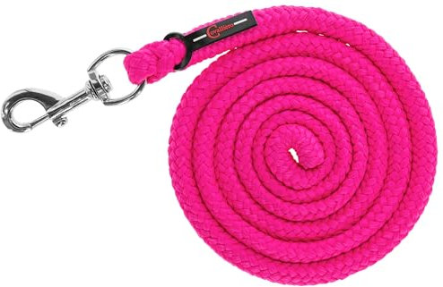 Covalliero Kerbl Führstrick Hippo mit Karabinerhaken ? Pink (Länge 200 cm, Gewicht 0,1 kg, Material Polyethylen, Strick, Leine) 3230445