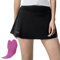 ROCKBROS TVI Gonna da Ciclismo Donna Imbottiti, Gonna Corta Sportiva con Pantaloncino e Tasca per Tennies, Golf, Running, Gym, Yoga, Ciclismo, Nero, XS/con Ammortizzatore