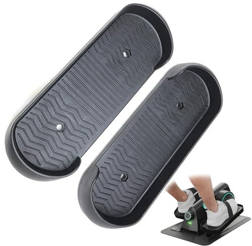 Elliptische Ersatzteile Universal 1Pair Foot Pedal Nicht -Schlupfversorgungen Übungen Fahrrad Ersatzteile Fitnessgeräte Fußboard für den Haushaltsgebrauch
