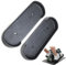 Elliptische Ersatzteile Universal 1Pair Foot Pedal Nicht -Schlupfversorgungen Übungen Fahrrad Ersatzteile Fitnessgeräte Fußboard für den Haushaltsgebrauch